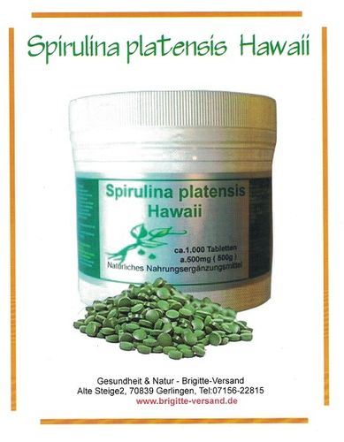 Spirulina Platensis Hawaii